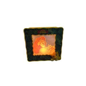 Vintage 90s Disney The Lion King Nightlight Decor Box Retro Simba Light Works